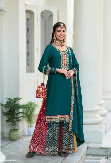 Safroon Vol 2 Super Hit Embroidery Salwar Kameez Wholesale Catalog