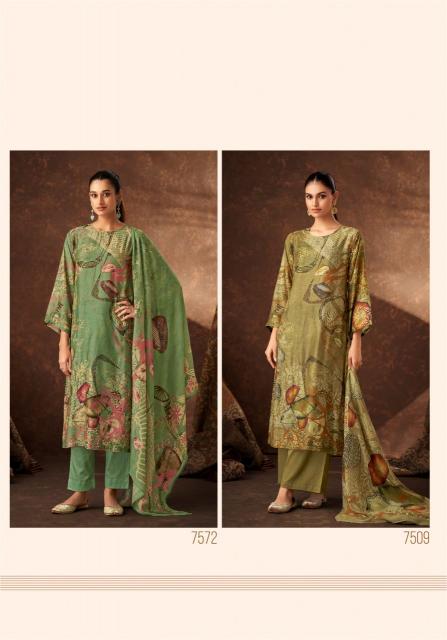 Sahiba Kasab Muslin Digital Printed Salwar Kameez Wholesale Catalog