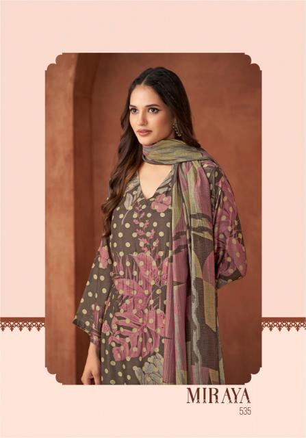 SAHIBA MIRAYA Muslin Digital Printed Salwar Kameez Wholesale Catalog