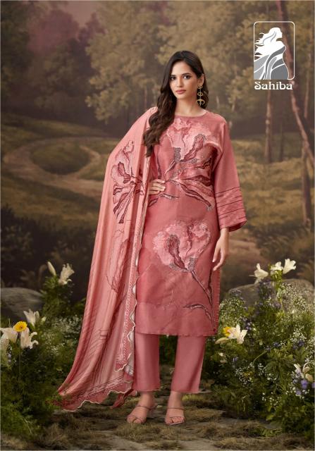 Sahiba Vrisha Viscose Simmer Digital Printed Salwar Kameez Wholesale Catalog