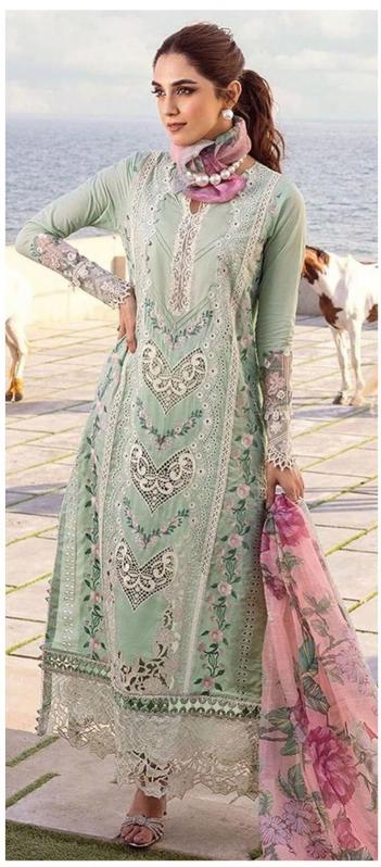 SANIYA D no.7097 Pakistani Suit Wholesale Catalog 