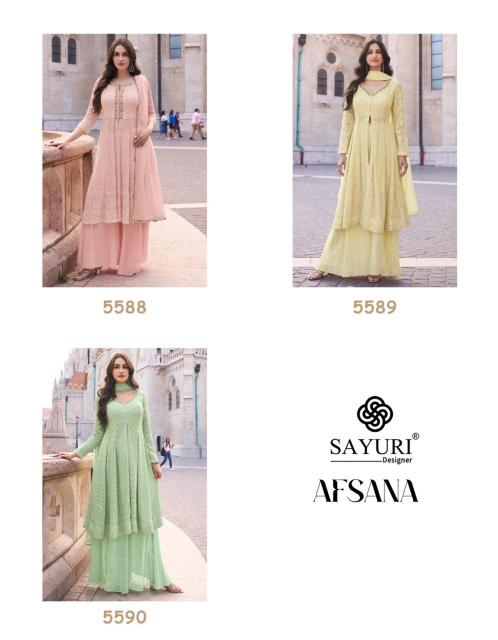 Sayuri Afsana salwar Suit Brands In India Wholesale Catalog
