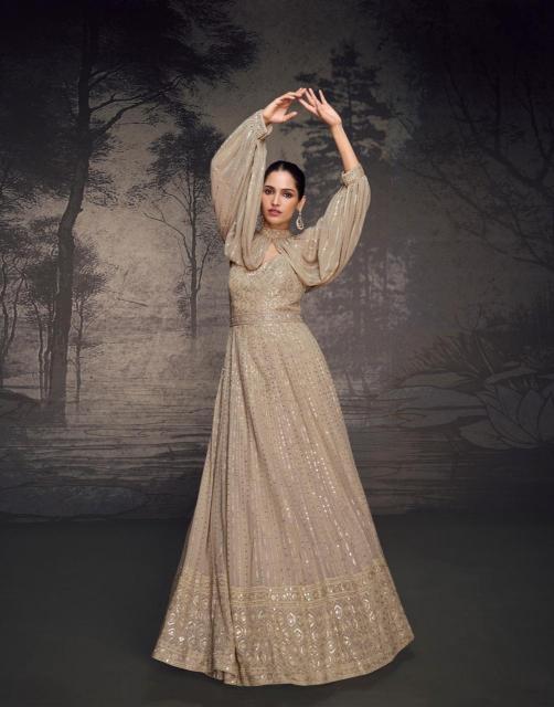 Sayuri Bahaar Georgette Designer Gown Wholesale Catalog