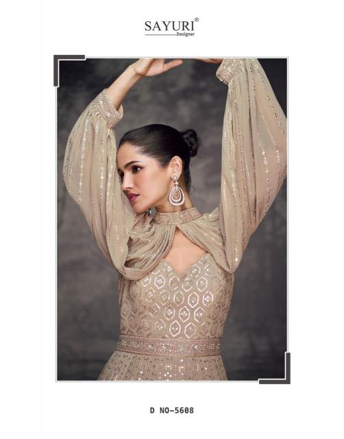 Sayuri Bahaar Georgette Designer Gown Wholesale Catalog