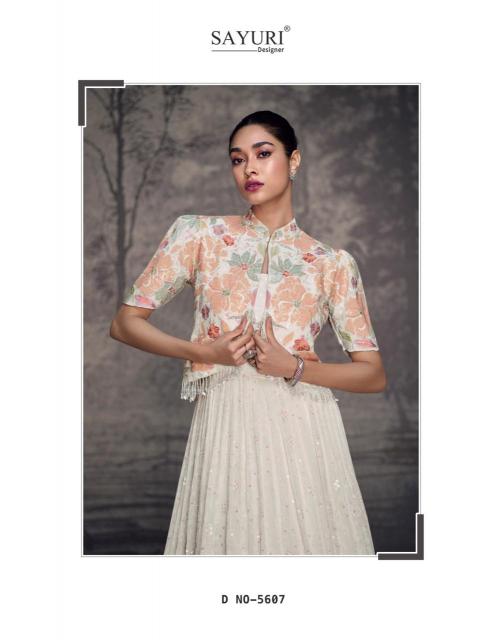 Sayuri Bahaar Georgette Designer Gown Wholesale Catalog