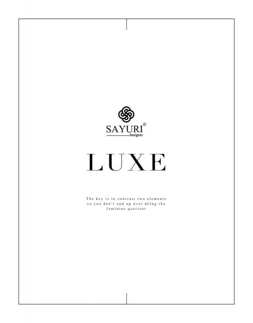 Sayuri Luxe Designer Indo Western Salwar Kameez Wholesale Catalog