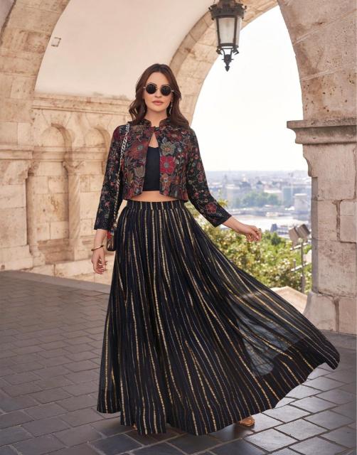 Sayuri Luxe Designer Indo Western Salwar Kameez Wholesale Catalog