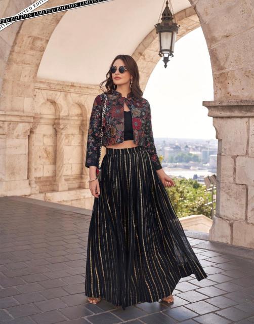 Sayuri Luxe Designer Indo Western Salwar Kameez Wholesale Catalog