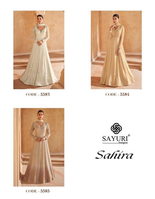 Sayuri Sahira Gown Kurti Wholesale catalog 