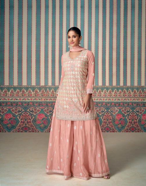 Sayuri Shagun Chinon Silk Salwar Kameez Wholesale Catalog