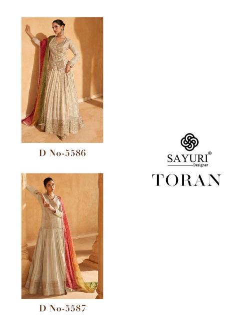 Sayuri Toran Designer Lehenga Choli Wholesale Catalog