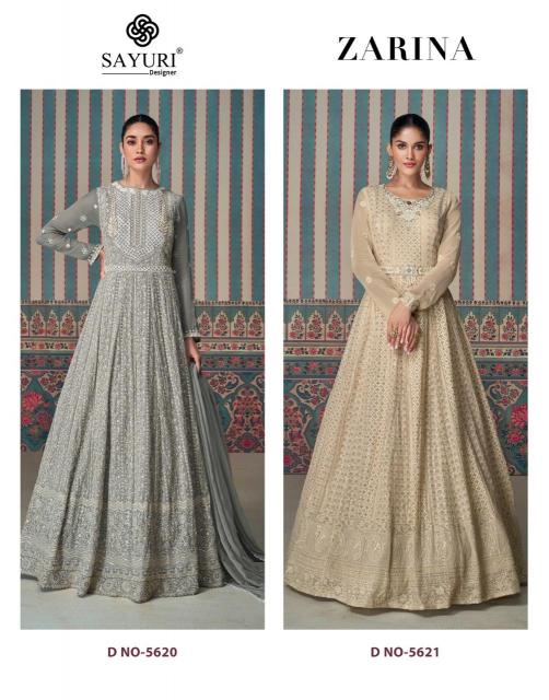 SAYURI ZARINA Gown Kurti Wholesale Catalog