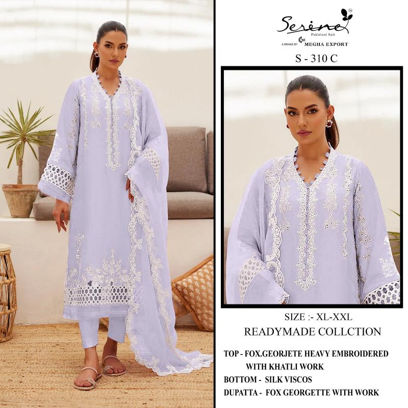 SERINE S 310 A-B-C-D pakistani replica suits Wholesale Catalog