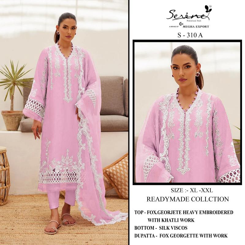 SERINE S 310 A-B-C-D pakistani replica suits Wholesale Catalog