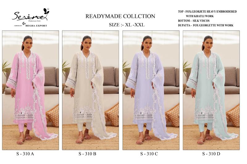 SERINE S 310 A-B-C-D pakistani replica suits Wholesale Catalog