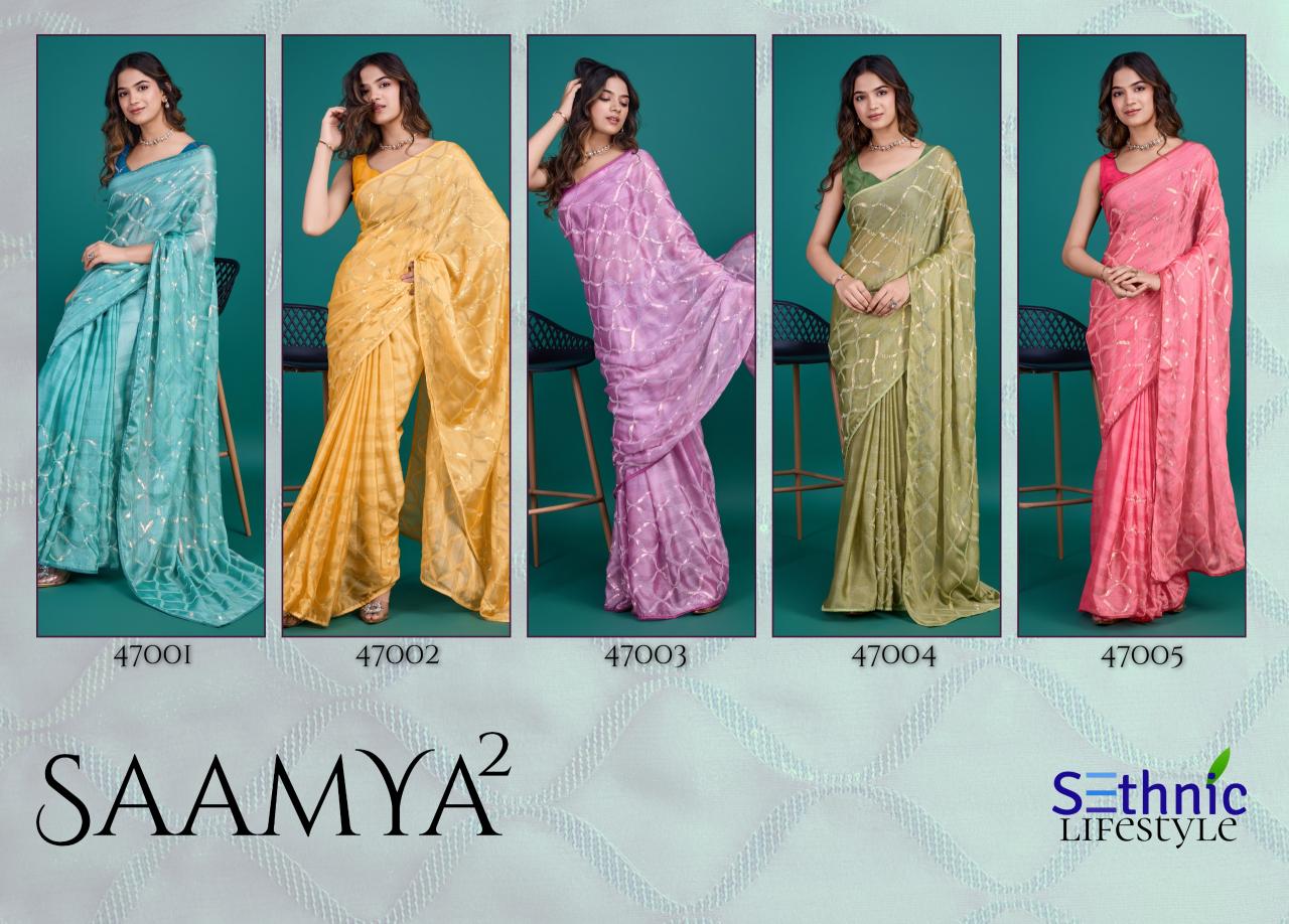 Sethnic Saamya 2 Fancy Saree Wholesale Catalog