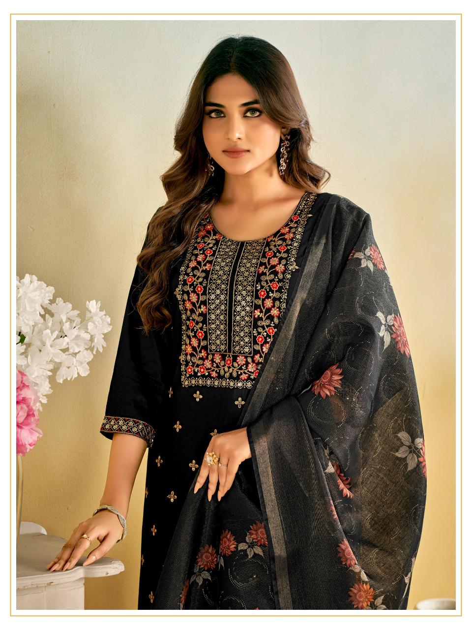 Shagun Embroidered Kurtis Online India Wholesale Catalog