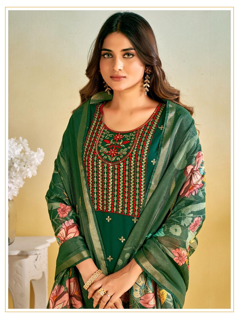 Shagun Embroidered Kurtis Online India Wholesale Catalog