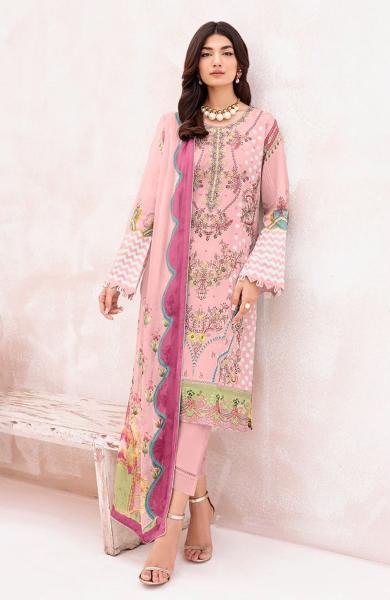Sharaddha Chevron Vol 4 Chiffon Dupatta Pakistani Suits Wholesale Catalog