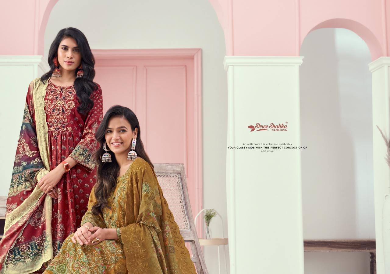 Shree Shalika Mahajbeen Vol 7 Salwar Kameez Wholesale Catalog