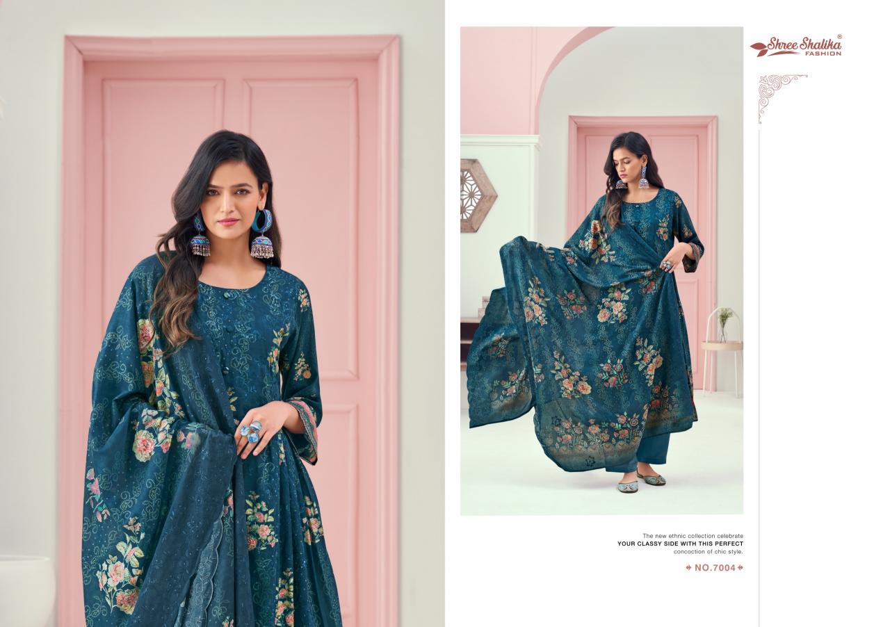 Shree Shalika Mahajbeen Vol 7 Salwar Kameez Wholesale Catalog