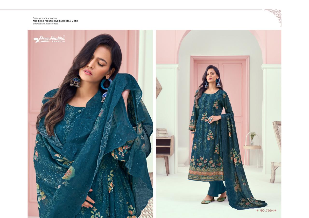 Shree Shalika Mahajbeen Vol 7 Salwar Kameez Wholesale Catalog
