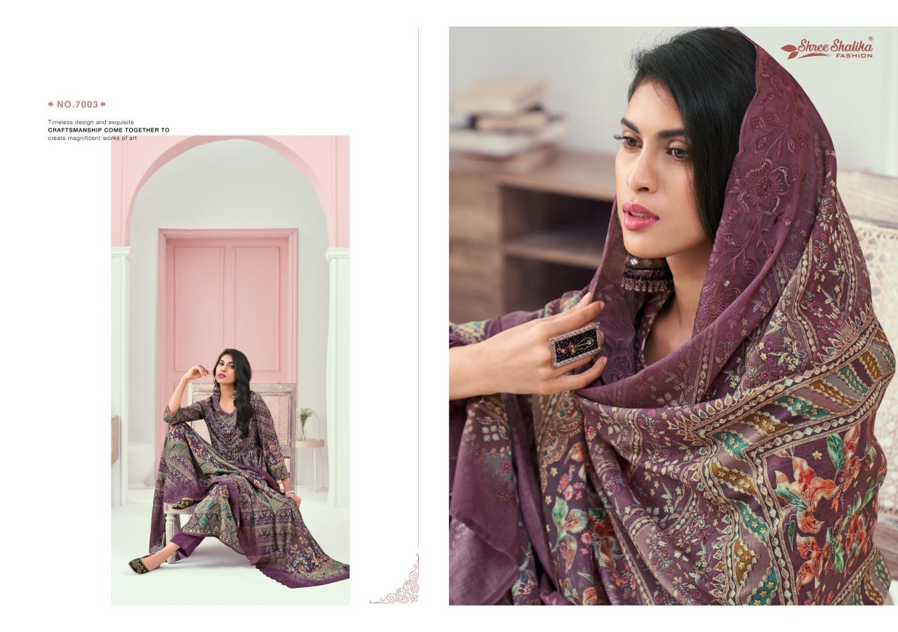 Shree Shalika Mahajbeen Vol 7 Salwar Kameez Wholesale Catalog
