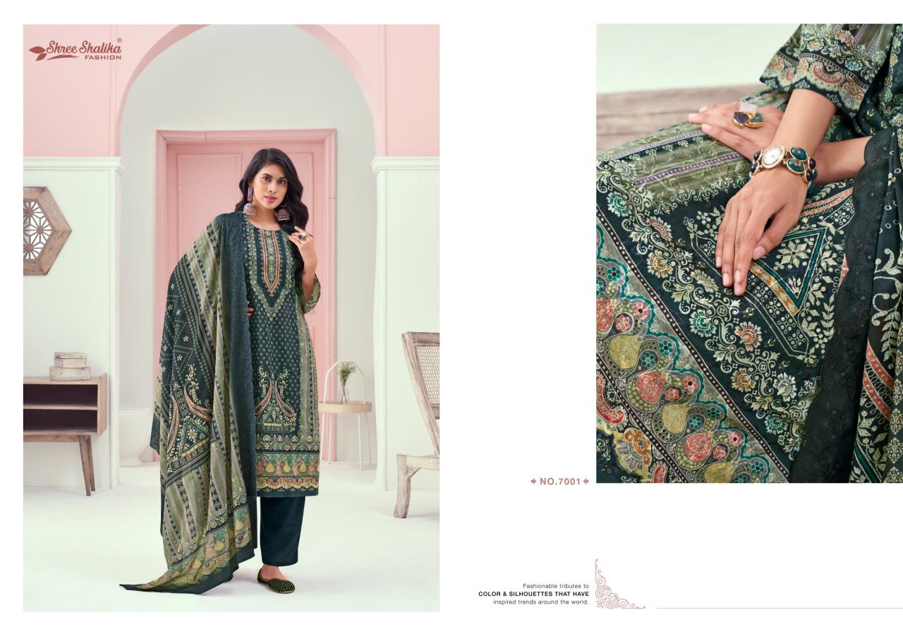 Shree Shalika Mahajbeen Vol 7 Salwar Kameez Wholesale Catalog