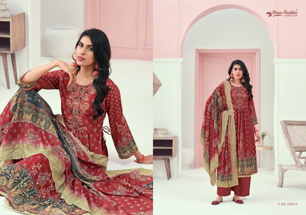 Shree Shalika Mahajbeen Vol 7 Salwar Kameez Wholesale Catalog