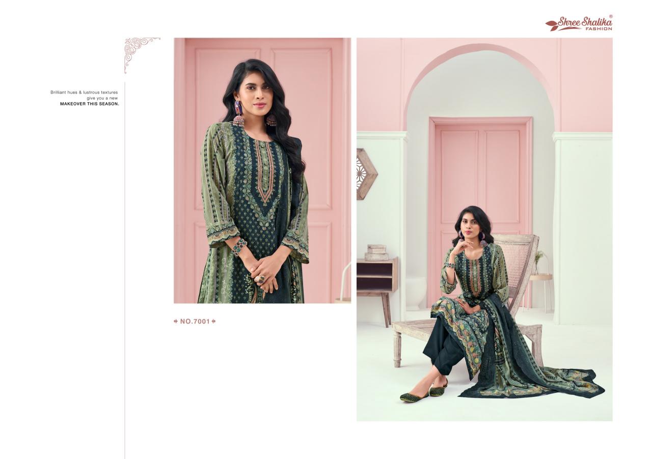 Shree Shalika Mahajbeen Vol 7 Salwar Kameez Wholesale Catalog