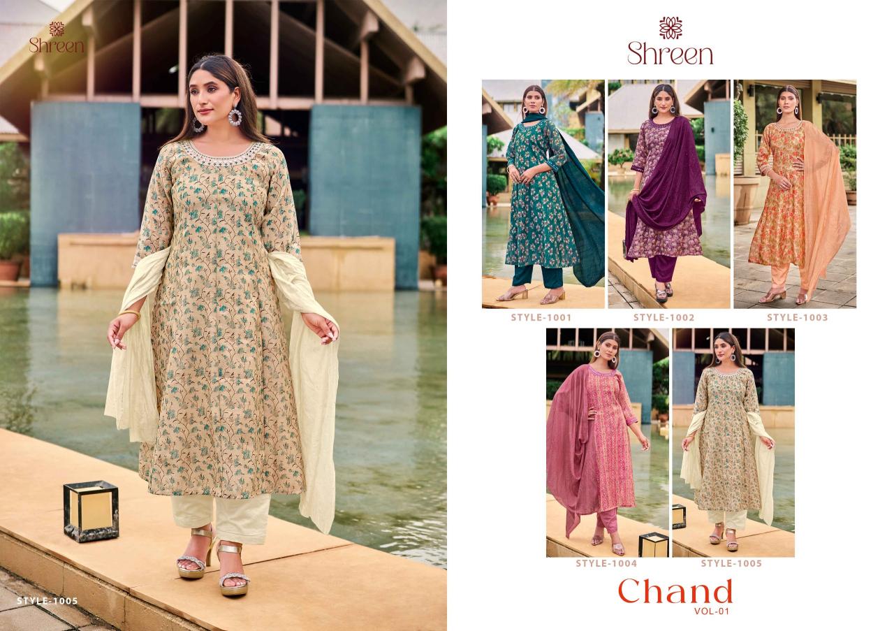 Shreen Chand Vol 1 Fancy Kurti Exclusive India Wholesale Catalog