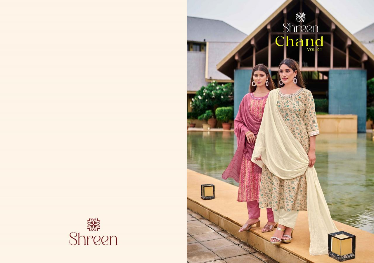 Shreen Chand Vol 1 Fancy Kurti Exclusive India Wholesale Catalog