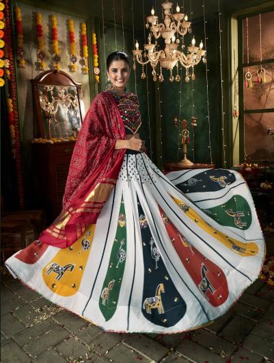 SHUBHKALA RAAS VOL 12 Festival Wear Stitched Navratri Collection Chaniya Choli Wholesale Catalog