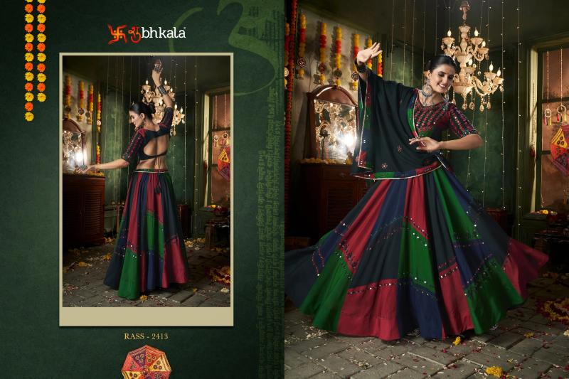 SHUBHKALA RAAS VOL 12 Festival Wear Stitched Navratri Collection Chaniya Choli Wholesale Catalog