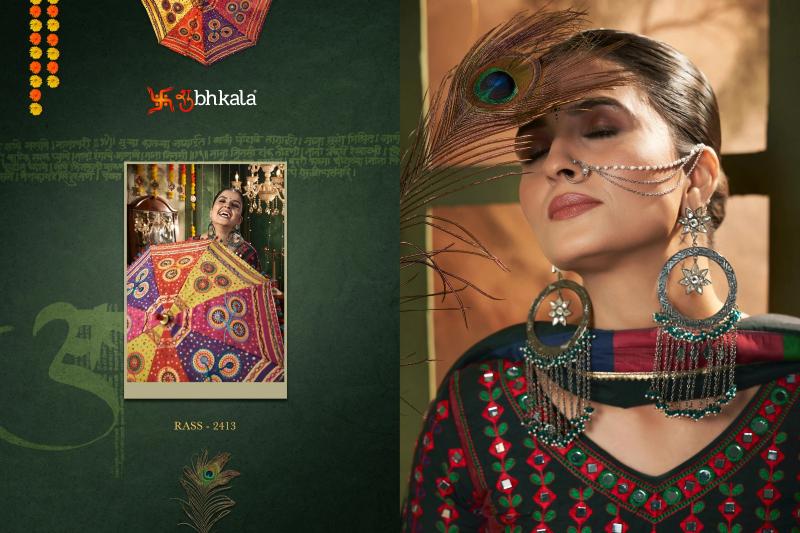 SHUBHKALA RAAS VOL 12 Festival Wear Stitched Navratri Collection Chaniya Choli Wholesale Catalog