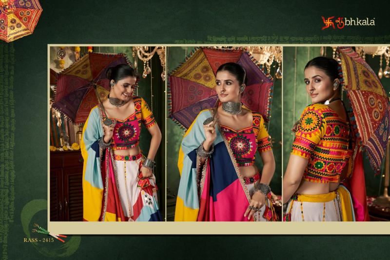 SHUBHKALA RAAS VOL 12 Festival Wear Stitched Navratri Collection Chaniya Choli Wholesale Catalog