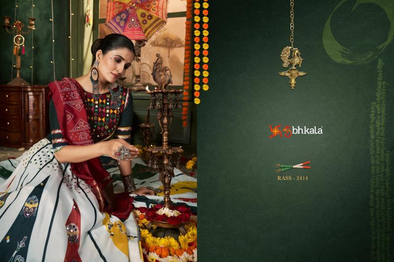 SHUBHKALA RAAS VOL 12 Festival Wear Stitched Navratri Collection Chaniya Choli Wholesale Catalog