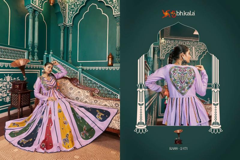 SHUBHKALA RAAS Vol 18 Festival Wear Stitched Navratri Chaniya Choli Wholesale Catalog