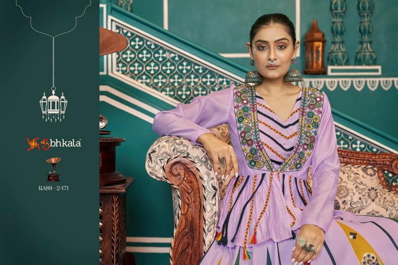 SHUBHKALA RAAS Vol 18 Festival Wear Stitched Navratri Chaniya Choli Wholesale Catalog