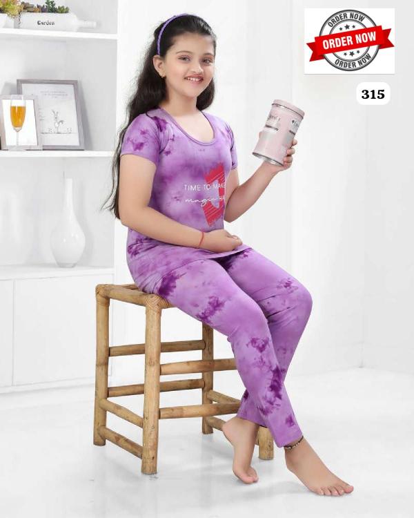 SUMMER SPECIAL KIDS VOL.KM-315 Night Suits Wholesale catalog