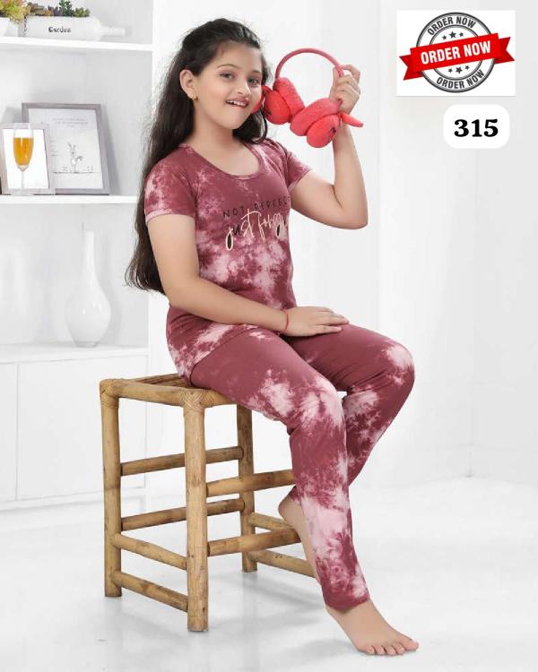 SUMMER SPECIAL KIDS VOL.KM-315 Night Suits Wholesale catalog