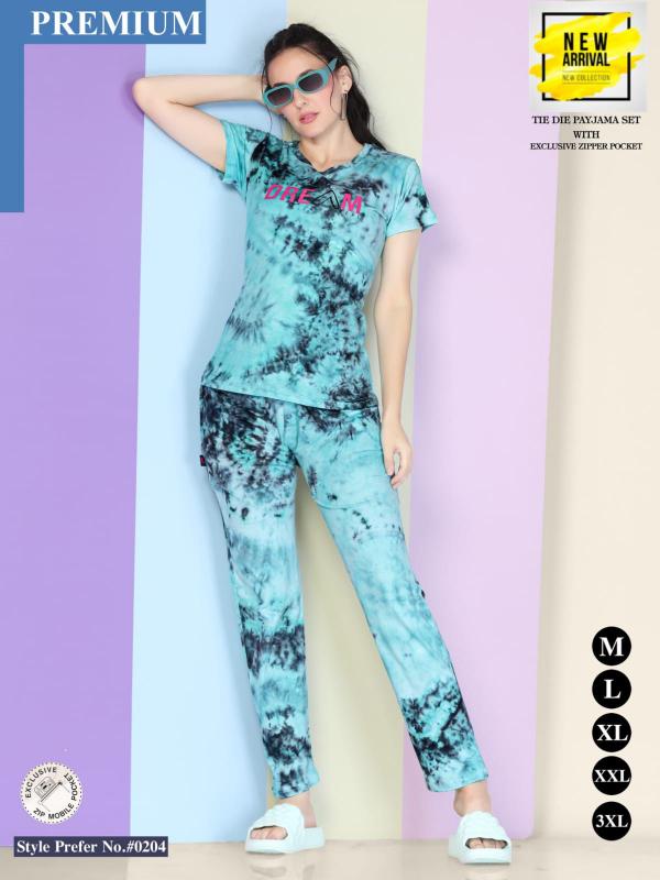 SUMMER SPECIAL VOL.AT0204 Night Suits Wholesale catalog