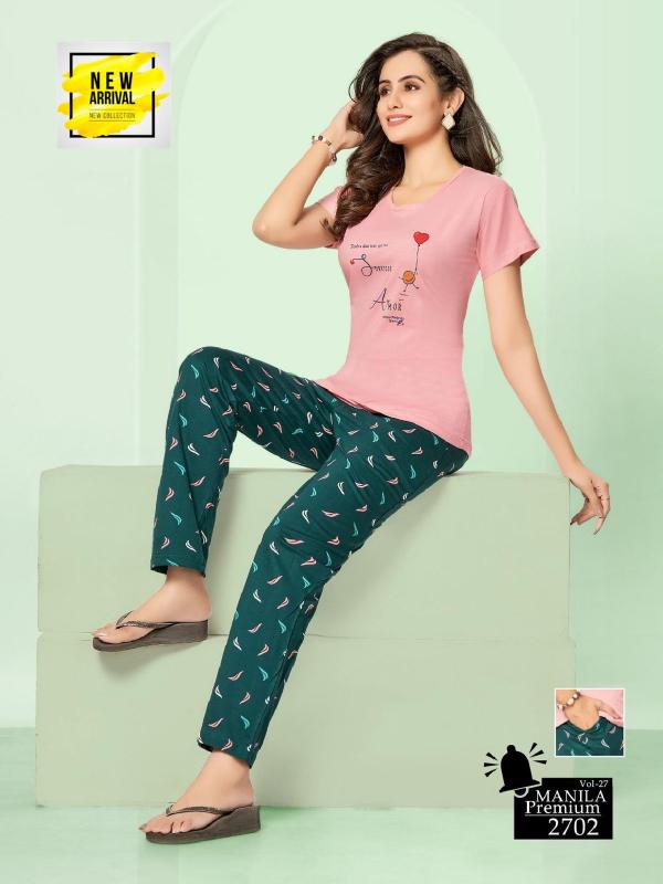 Summer Special Vol.JC-2701 Night Suits Wholesale catalog