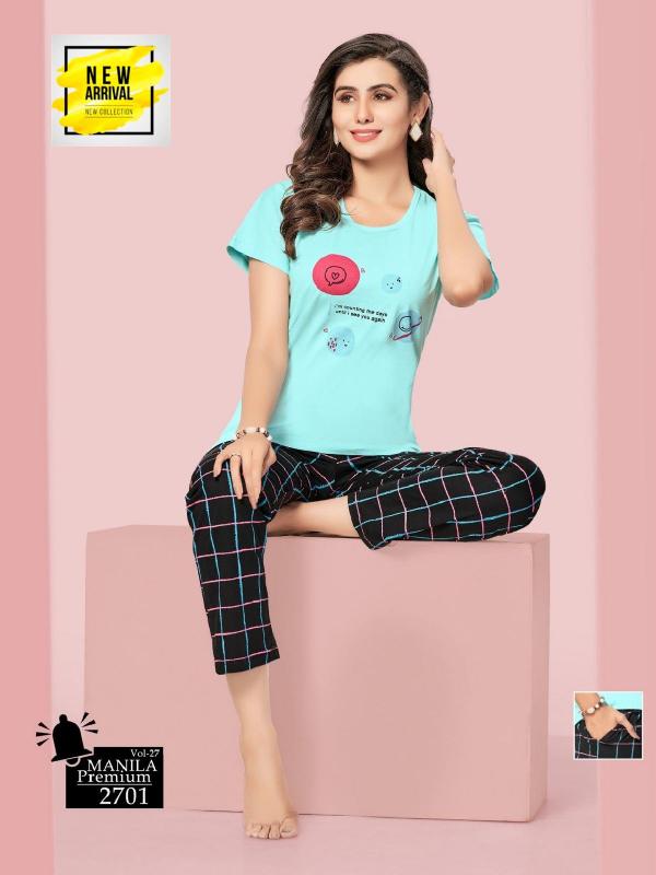 Summer Special Vol.JC-2701 Night Suits Wholesale catalog