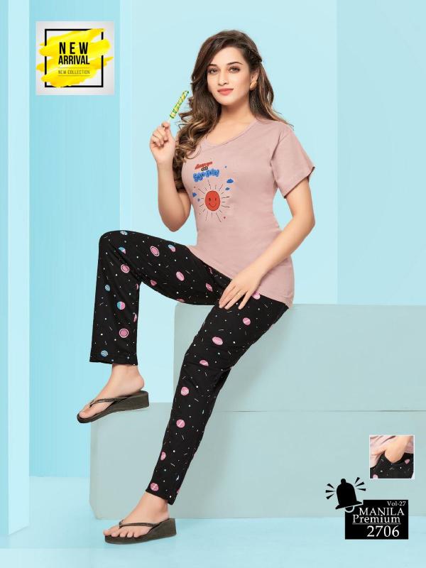 Summer Special Vol.JC-2701 Night Suits Wholesale catalog