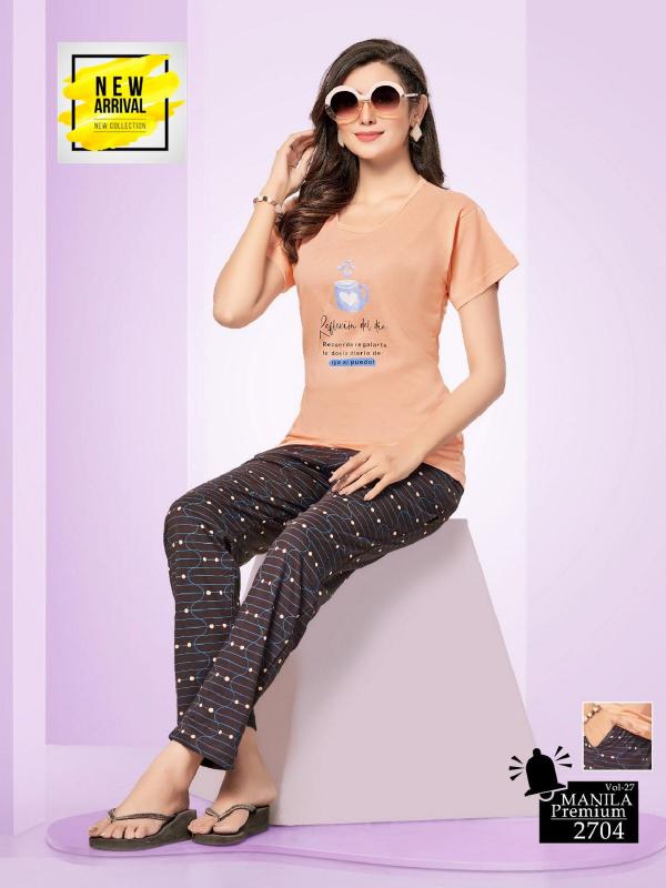 Summer Special Vol.JC-2701 Night Suits Wholesale catalog