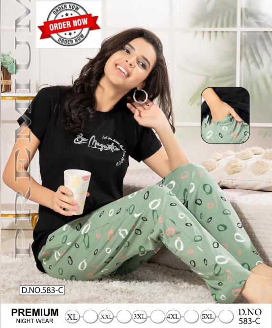 SUMMER SPECIAL VOL.PC-583 Night Suits Wholesale catalog
