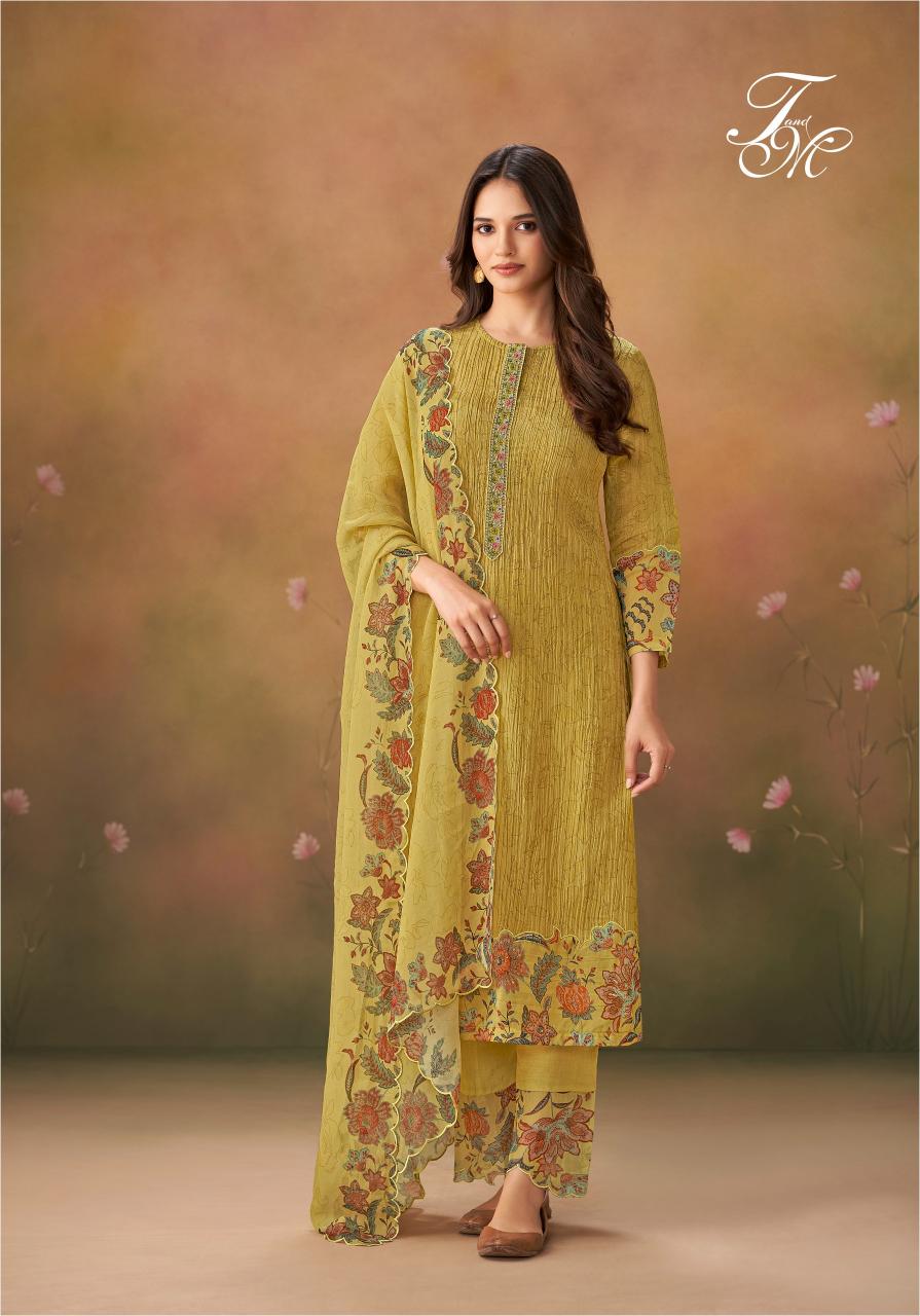 T&M ADHIRA Digital Printed Salwar Kameez Wholesale Catalog