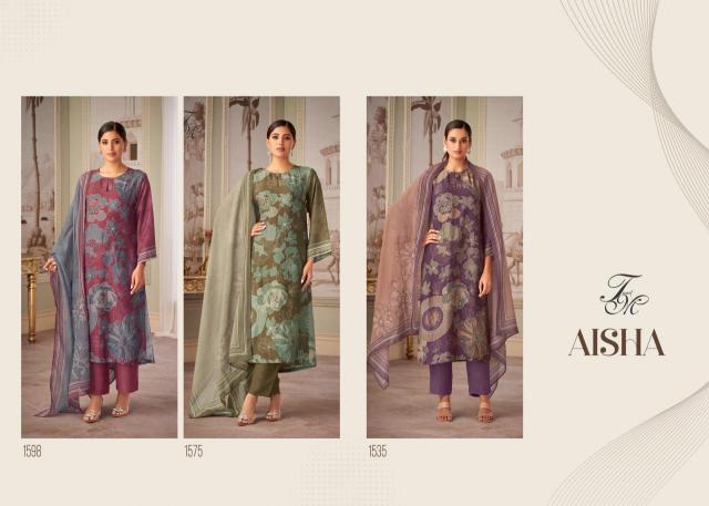 T&M AISHA Digital Print Dress Material Wholesale Catalog