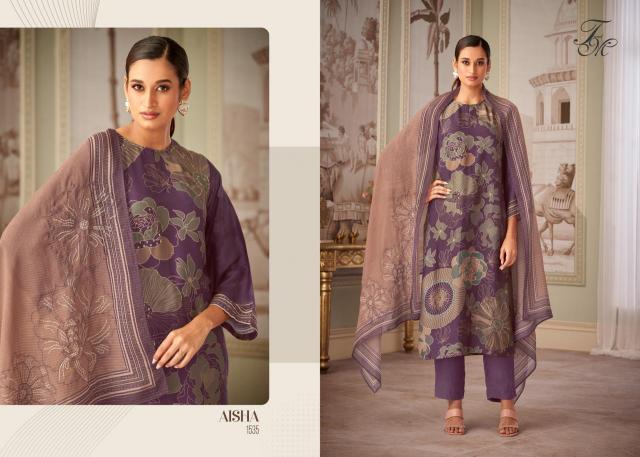 T&M AISHA Digital Print Dress Material Wholesale Catalog